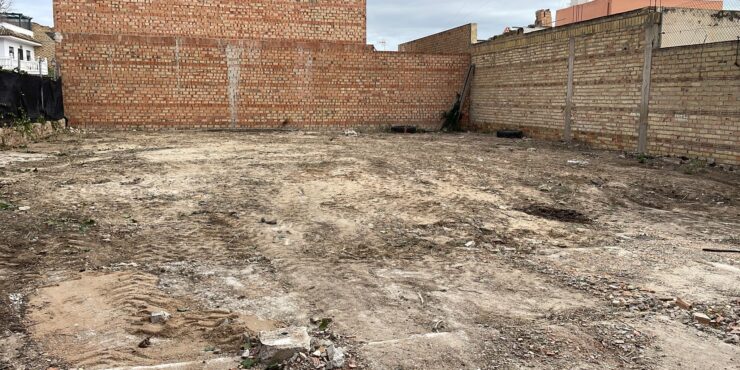 Parcela urbana con buena edificación